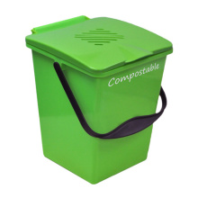 Compost bin with filter