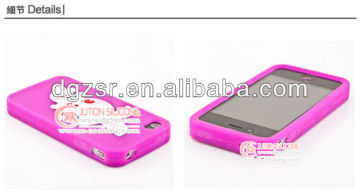 2013 new year gift silicone phone case for iPhone4s