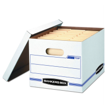 Tape-Free Custom Printed Corrugated Bankers Boxes - Easy Carry Solutions