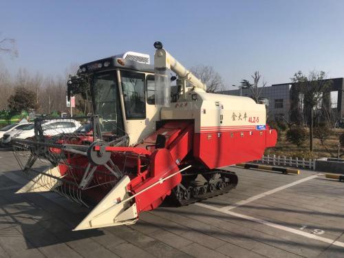 Padi Padi Crawler Mini Combine Harvester