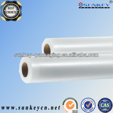 Air-ventilated vacuum bag rolls