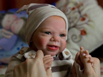 NPK Most popular limited edition cheap reborn doll kit authentic original sassy kit 22inches reborn supply hot sell