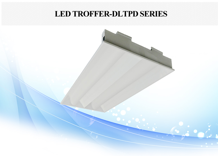 30w 40W 50w 60w FOR BANK SUPERMARKET HOTEL SCHOOL LED DOUBLE TUBES RECESSED MOUNTED1195X595