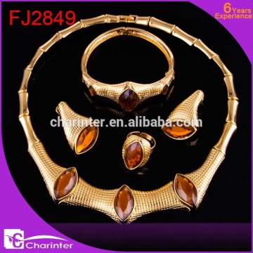 african gold plated jewelry sets/african wedding jewelry/african fashion jewelry sets FJ2849