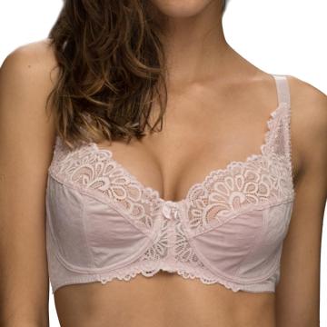 Custom underwire big cup bra boxer set