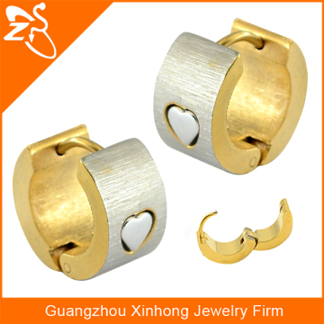 Hoops for earrings, Stainless steel latest earrings, Logo laser earrings