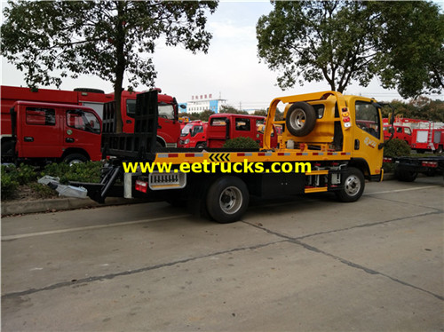 Faw 3ton Flatbed Wreicl Trucks