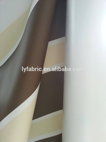 PVC coated awning tarpaulin