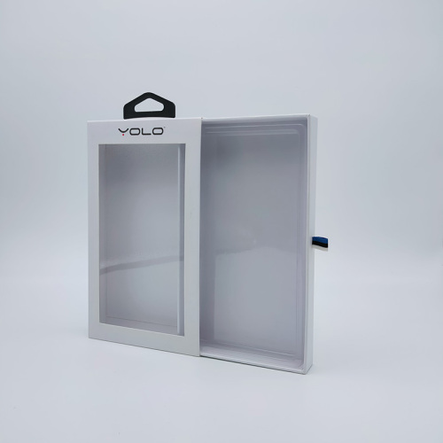 Hanger Clear Window Cellphone Packaging Iphone Case Box