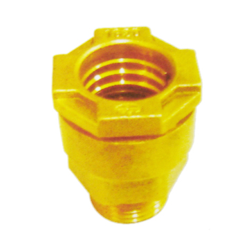 Brass pe ppr straight female coupling