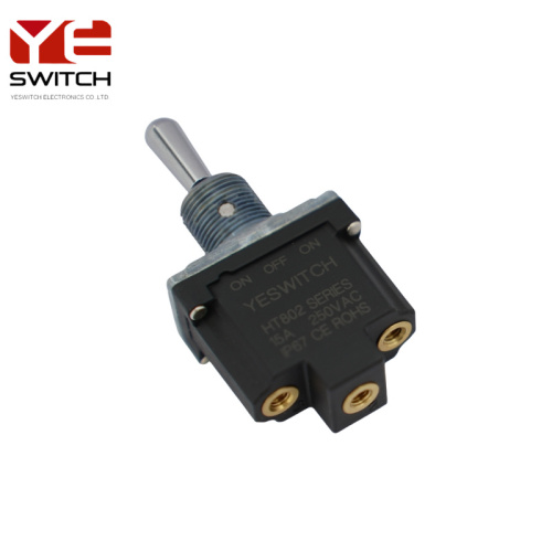 Yeswitch HT802 IP68 SPDT ON-ON-ON TOGGLE SWITCH VIHICLE