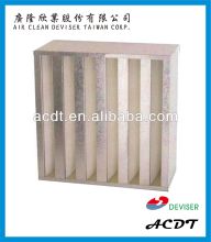 High Capacity V-Bank HEPA Filter