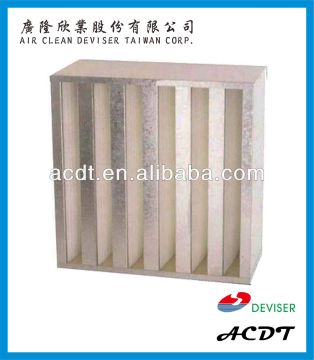 High Capacity V-Bank HEPA Filter