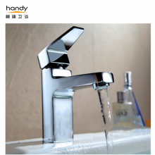 Top?fashion Single-handle chromed brass basin mixer faucets