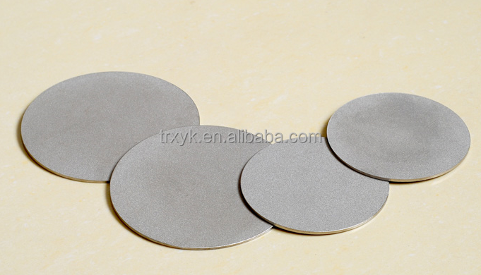 sintered metal wire mesh filter disc for filtration industry