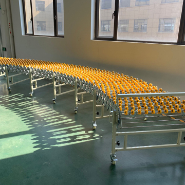 BROPACK Flexible expandable Extend Roller Conveyor