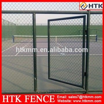 Iron chain link fencing