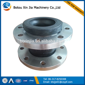 single sphere rubber joint flanged