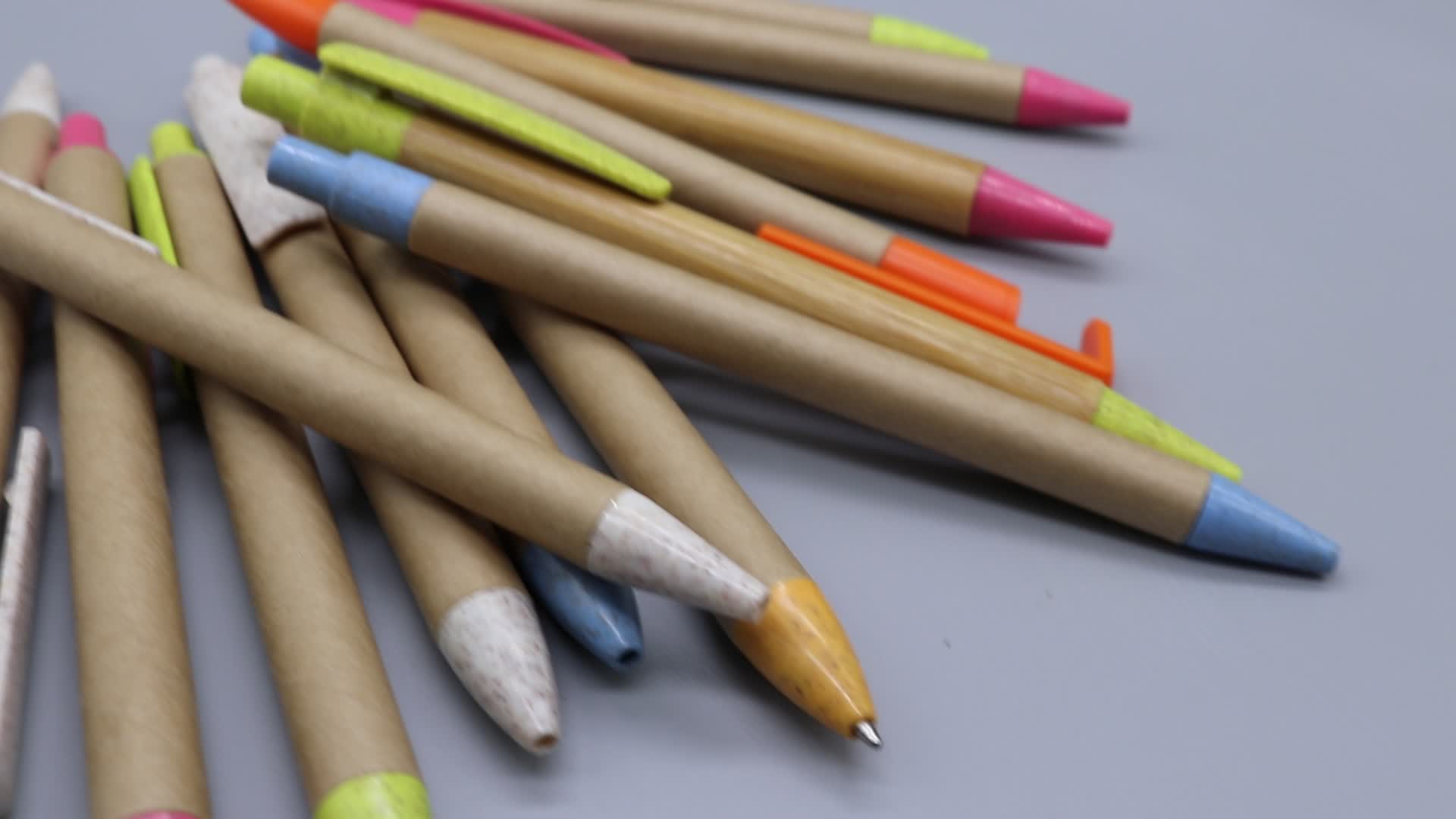 Biodegradable material ballpoint pen 