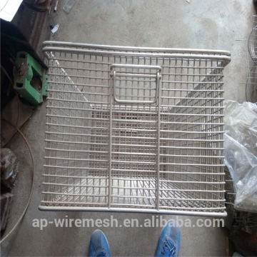 warehousing metal turnover basket