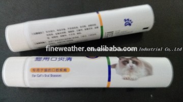 Pet nutrition cream tube