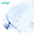 Kantong drainase 500ml 2500ml dengan katup anti-reflux sabuk