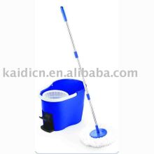 Cashew form spin mop with new pp 's mop bucket
