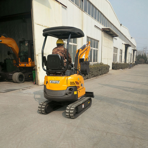 Garden Construction Mini Excavator 1.7ton Micro Small Digge XN18 for Sale Cheap Factory Price With Hydraulic Pilot