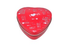 heart metal chocolate box