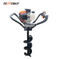 52cc gasoline earth auger digging hole hole borer