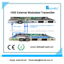 1550nm optical transmitter and catv fiber optic transmitter price for 100km