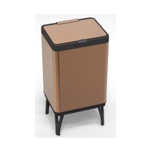 High-Quality Stainless Steel Fingerprint-Proof Multifunctional Hotel Kitchen Touch Bin Trash Can
