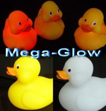 Multi Color LED Light Floating Duck