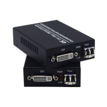 4K DVI Fiber Extender 10km Single Mode Single LC