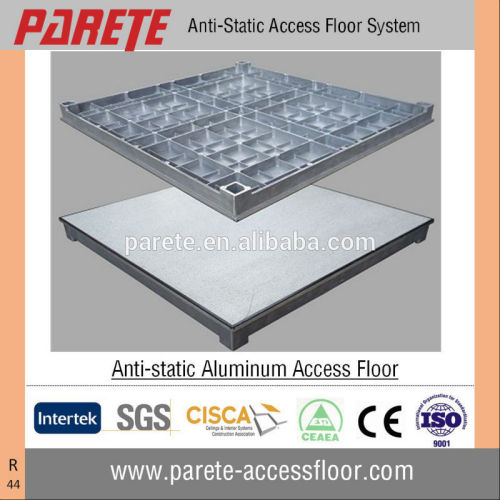 HPL covering aluminum access floor panels