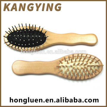 Hot Selling Durable Non Toxic Lonic Wood Magic Hair Brush