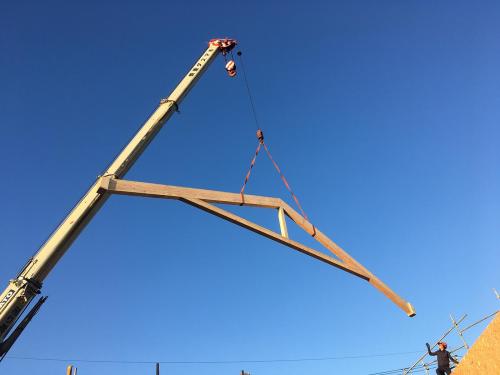 Spruce Fir Pine Lumber for Roof Trusses