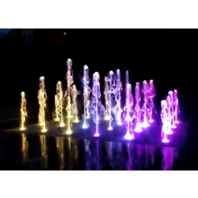 Floor Music fountain with light