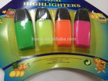 colorful mini highlighter
