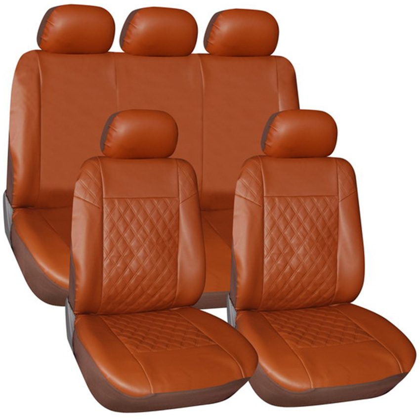 Capas de assento de carro de couro completo de alta qualidade