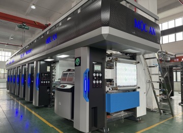 Plastic Film Bag Gravure Printing Machine