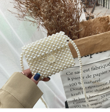 Small Square Mobile Phone Lipstick Tote Bag for Evening & Wedding