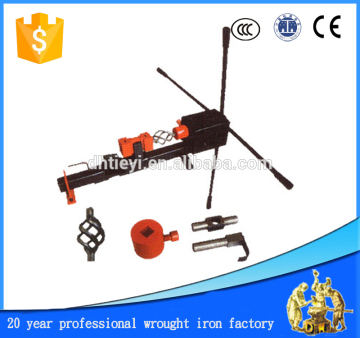 basket wrought iron manual machine twisting wrought iron hand tools