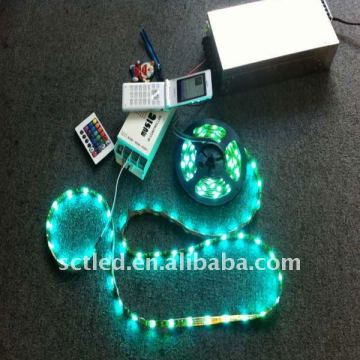 New model wonderful music led smd flexible strip light , flash with the rhythme of the music , fantastic .