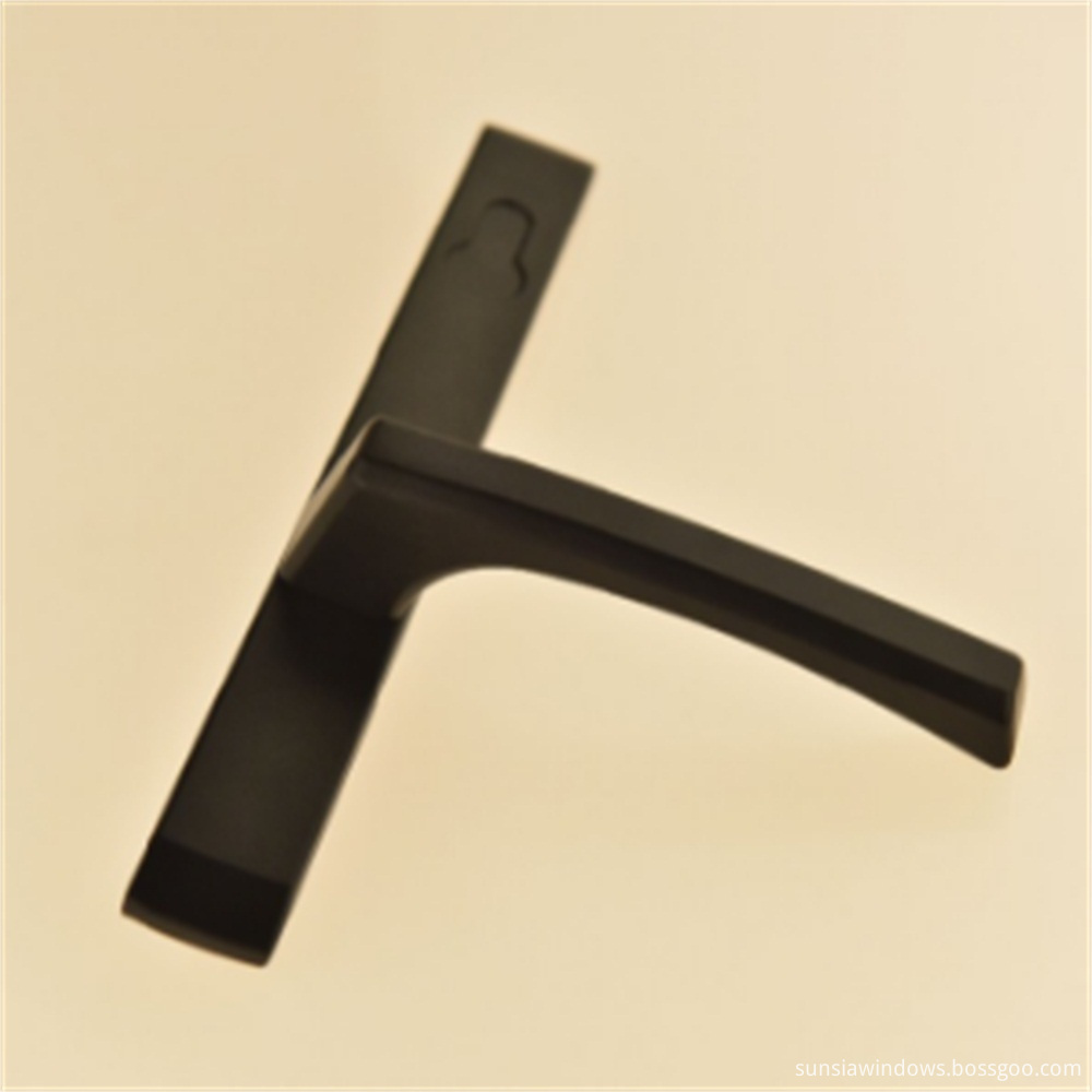 Double Sided Door Pull Handle without Key Hole 