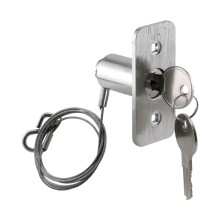 Keyed Release Disconnect Key Lock for Garage Door Openers