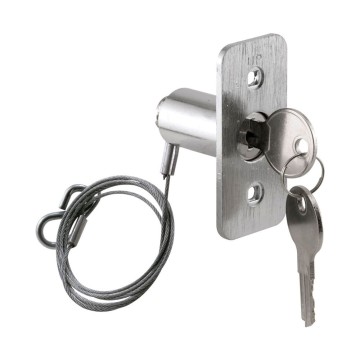 Keyed Release Disconnect Key Lock for Garage Door Openers