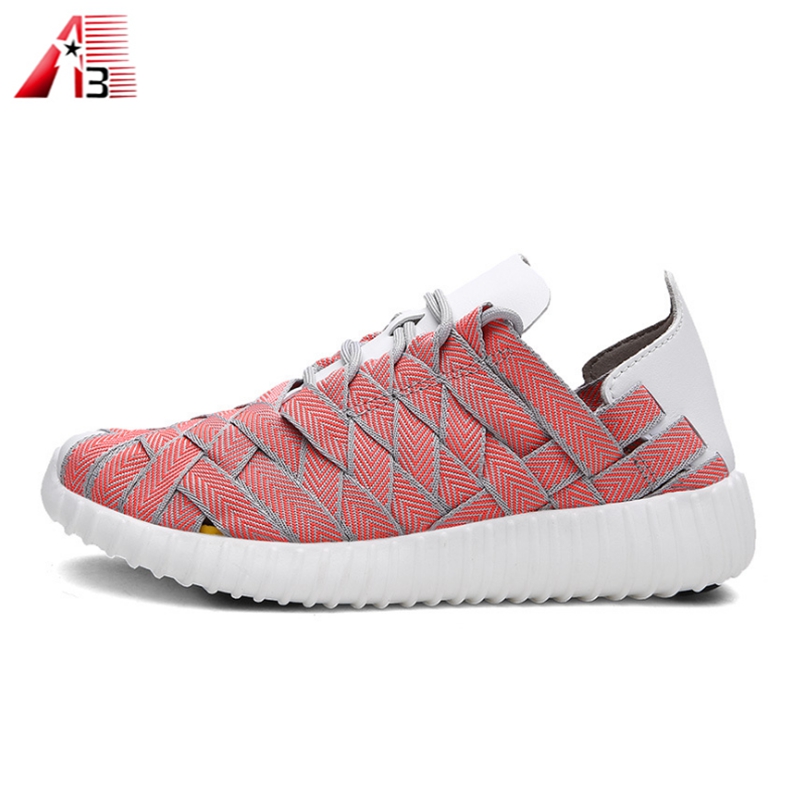 Fashionable Breathable Elastic Woven Shoes