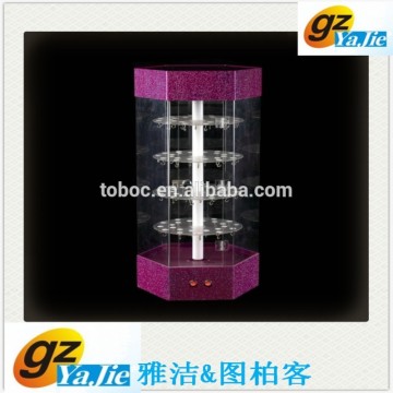 2014 nice style newly acrylic lock show case display stand