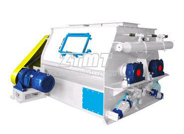 High Mixing Speed Double Shaft Paddle Mixer Fertilizer Feed Mixing Machine, Sshj Series